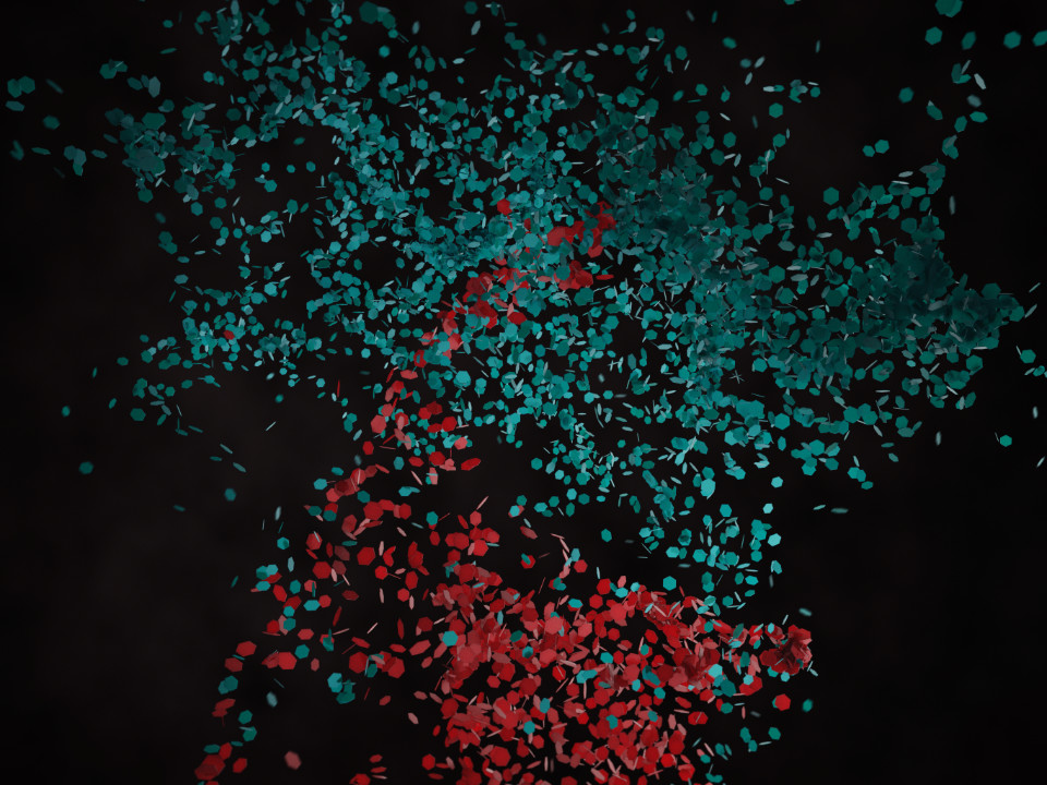 Abstract Particle System